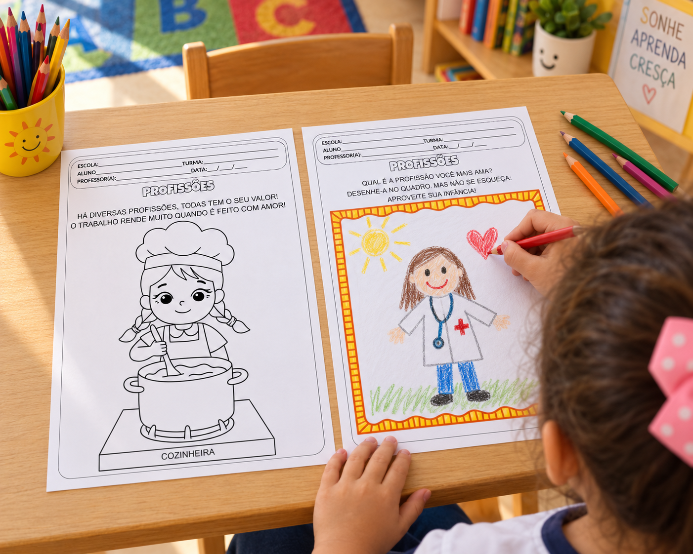 Caderno de Atividades – Profissões para Educação Infantil Caderno de Atividades – Profissões para Educação Infantil - Imagem 2