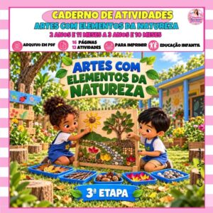 Caderno de Atividade – Artes com Elementos da Natureza – 3ª Etapa