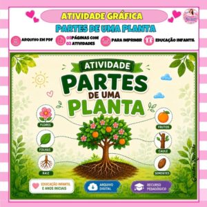 Atividade Gráfica - Partes de uma Planta Atividade Gráfica - Partes de uma Planta