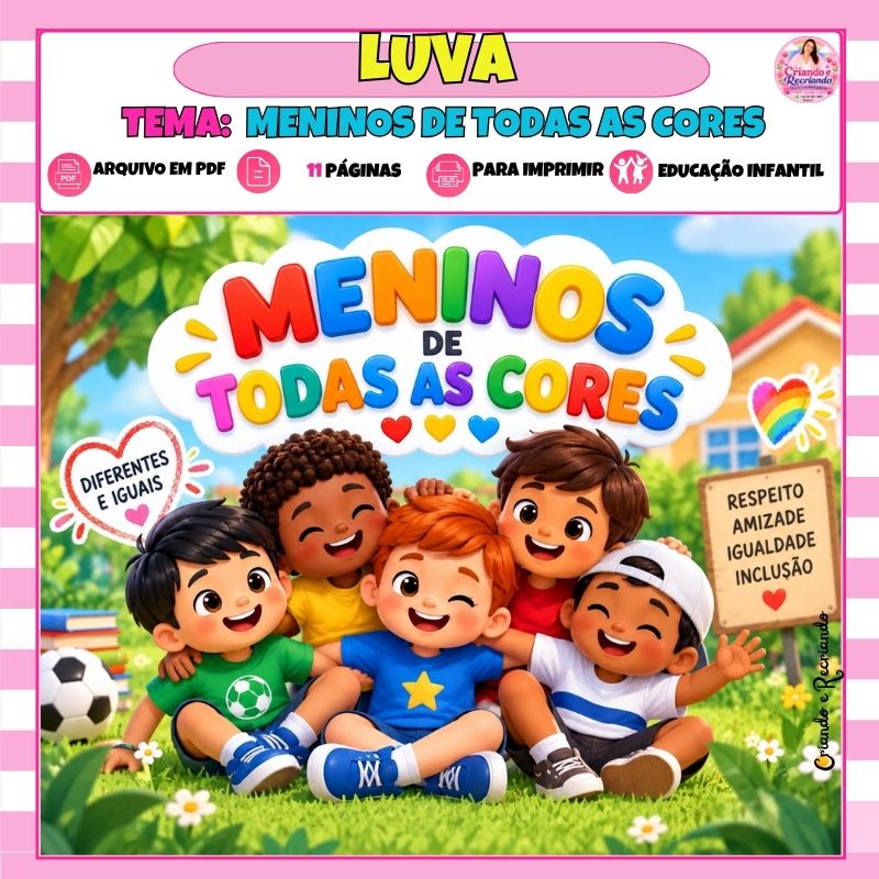 Luva - Meninos de Todas as Cores
