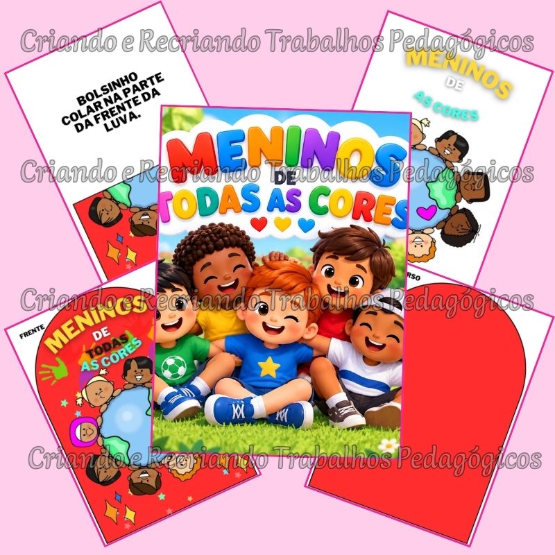 Luva - Meninos de Todas as Cores Luva - Meninos de Todas as Cores - Imagem 2