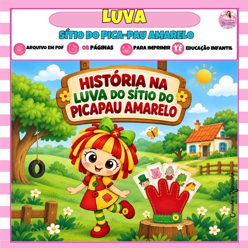 História na Luva - Sítio do Picapau Amarelo