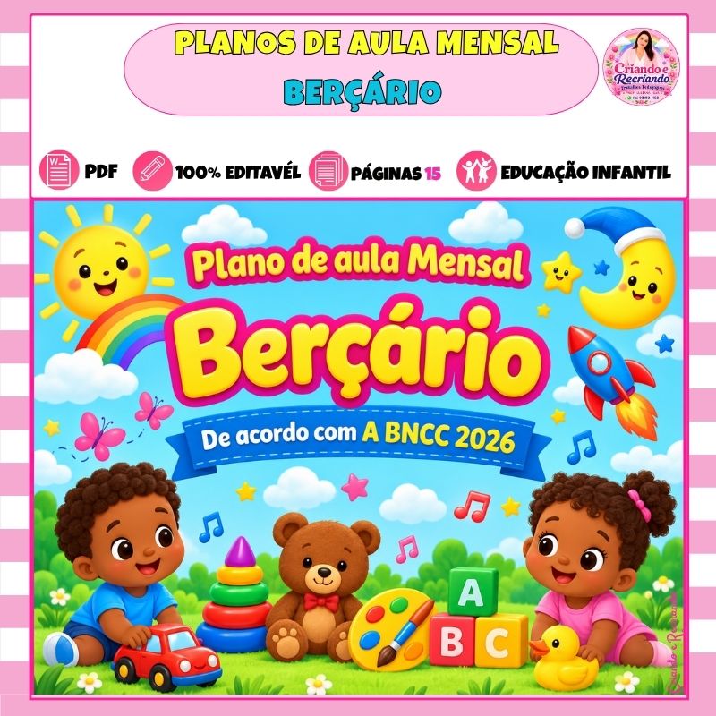 Plano de Aula Mensal Berçário