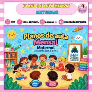 Plano de Aula Mensal Maternal Plano de Aula Mensal Maternal
