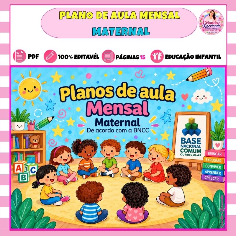 Plano de Aula Mensal Maternal