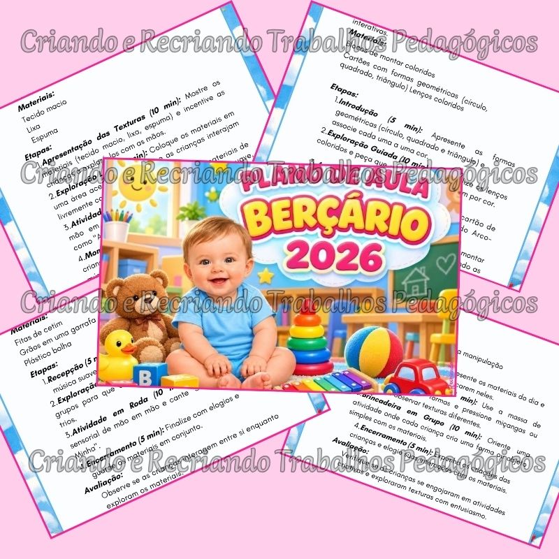 Plano de Aula Berçário Plano de Aula Berçário - Imagem 2
