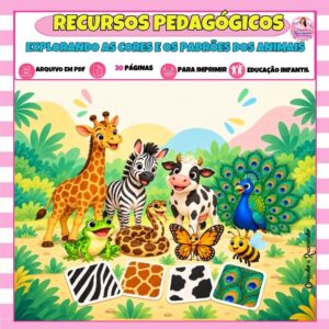 Explorando as Cores e os Padrões dos Animais