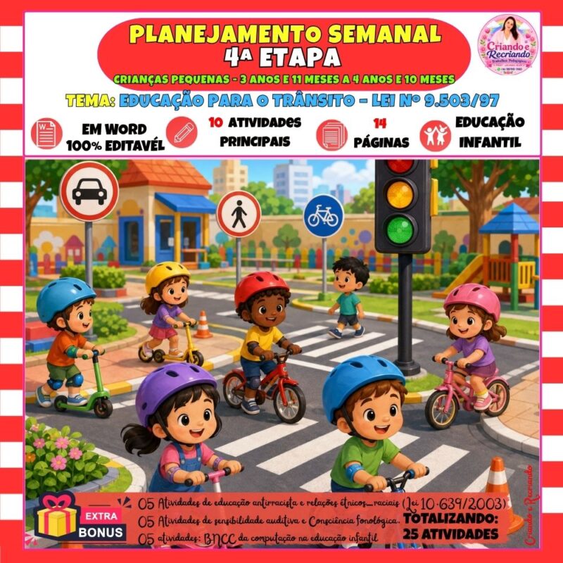 Planejamento 4ª Etapa – Educação para o Trânsito
